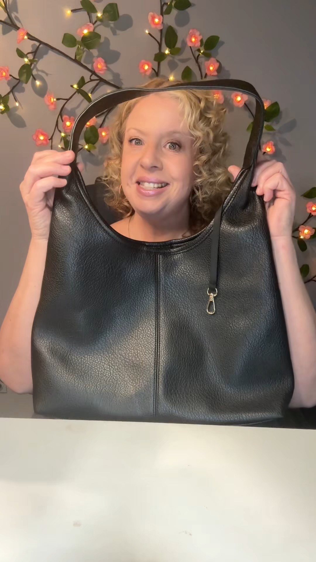 This vegan  leather purse is soft as butter and comes with a purse hanger and a matching cosmetic bag.  There is no designer label on this but its quality is top notch.  I appreciate Cree & Dee for sending this beautiful hobo style bag for me to showcase and get the word out that quality can be affordable! 

#LTKootd #LTKgrwm #LTKmomlife