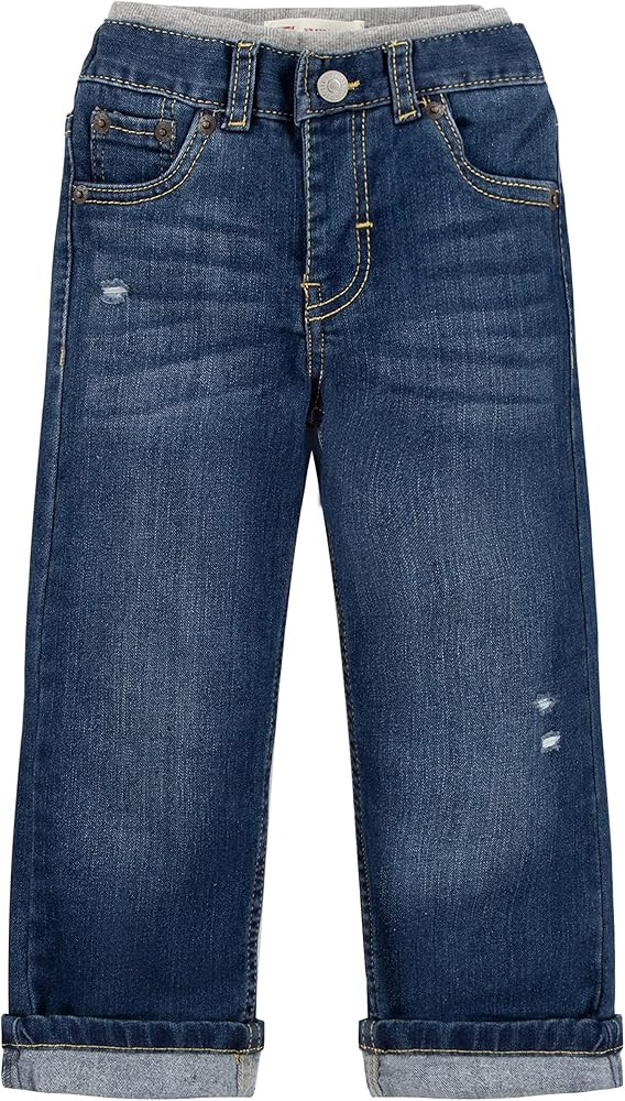Levi's Baby Boys' & Toddler Straight Fit Jeans | Amazon (US)