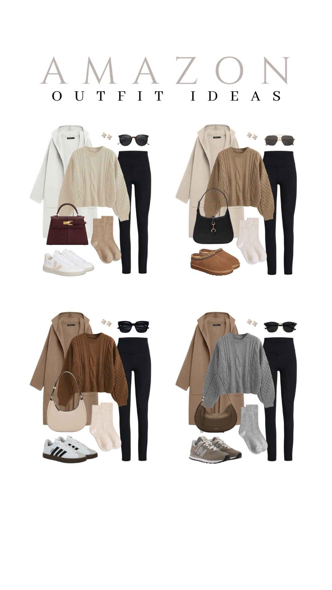 For a cold day or night out, these cozy and chic outfits are the perfect mix to keep you looking cute and feeling warm!

winter fashion, cold-weather outfits, effortless chic, warm and stylish, comfy and trendy, layering essentials, cute and cozy, seasonal staples, chic outfits, timeless style, cold-weather style, amazon fashion

#LTKSeasonal #LTKU #LTKStyleTip