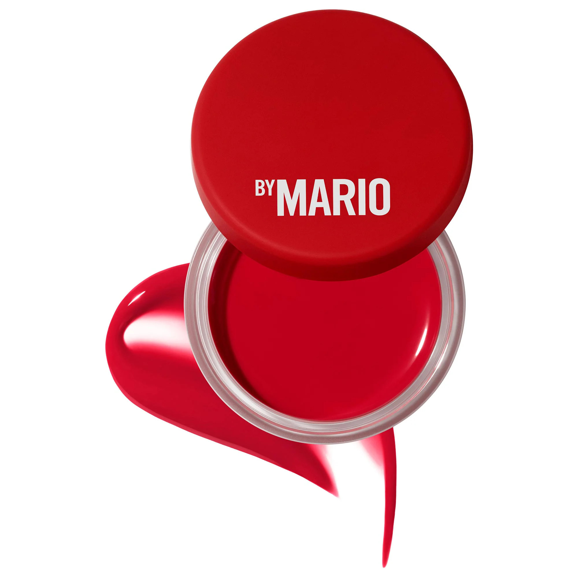 MAKEUP BY MARIO Jelly Jar Lip & Cheek Multi-Use Balm Cherry Pie 0.19 oz/5.5 mL | Sephora (US)
