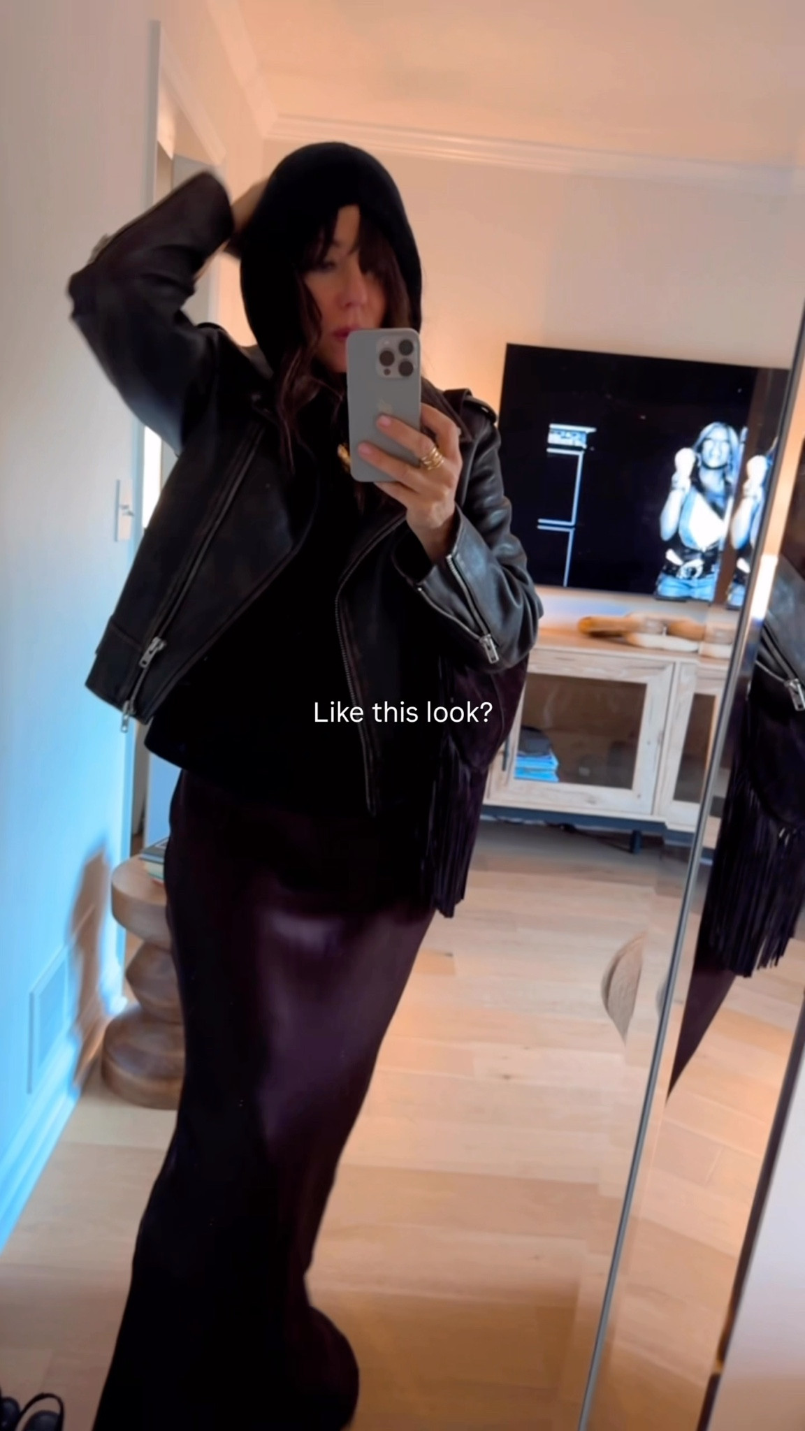 Versatile maxi skirt and top and cashmere sweater from the Nordstrom rack! Don’t sleep on this one! 
I’m wearing small sweater, medium brown satin top and large satin skirt. It has a drawstring so I could have sized down but it works😉
Concert look 
Party look 
Evening out look 
Layered cashmere hoodie 

#LTKFindsUnder50 #LTKParties #LTKStyleTip