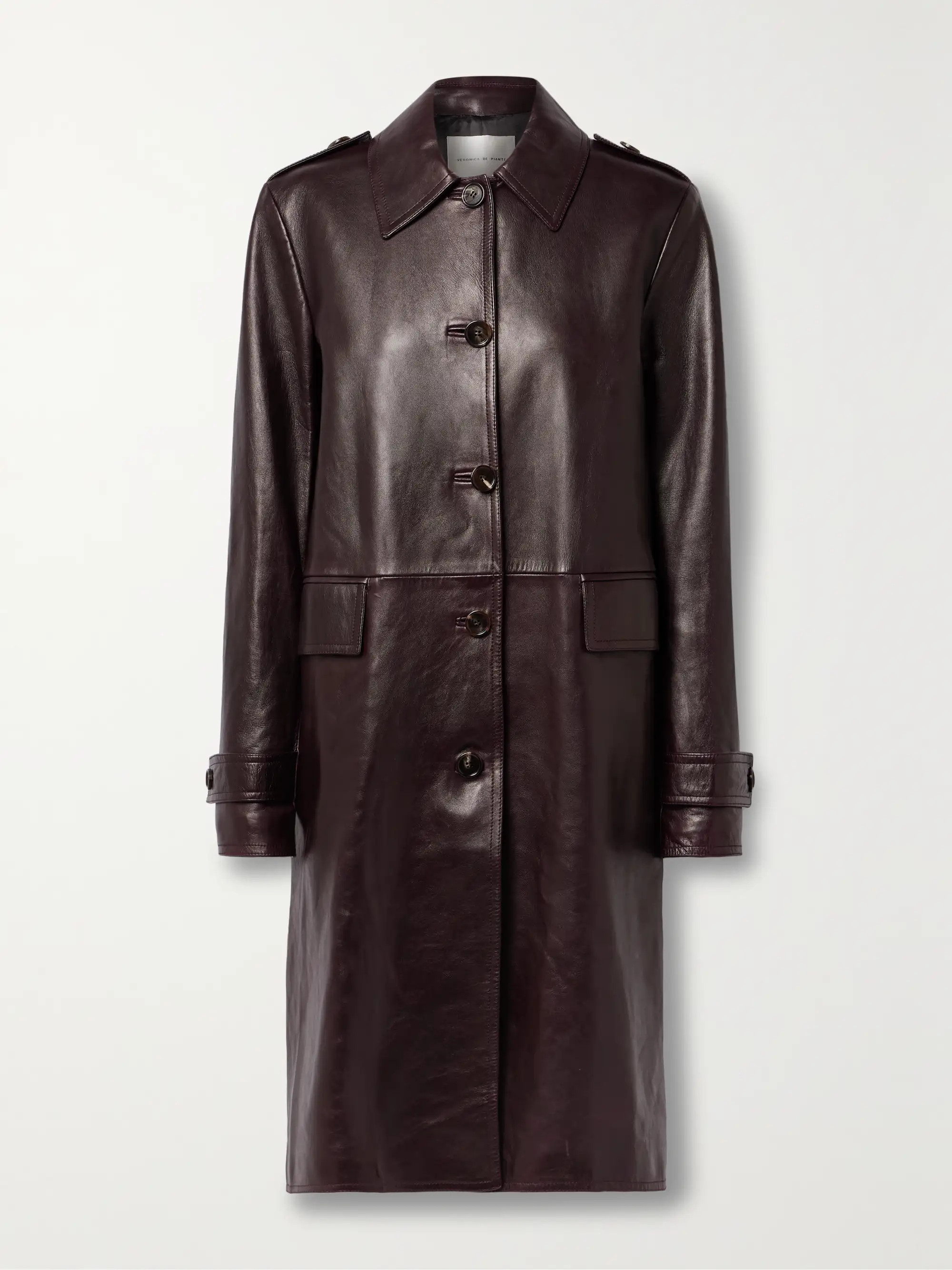 June paneled leather coat | NET-A-PORTER (US)