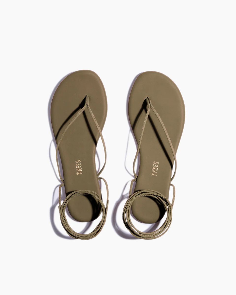 Lilu in Olive | Sandals | Women's Footwear | TKEES