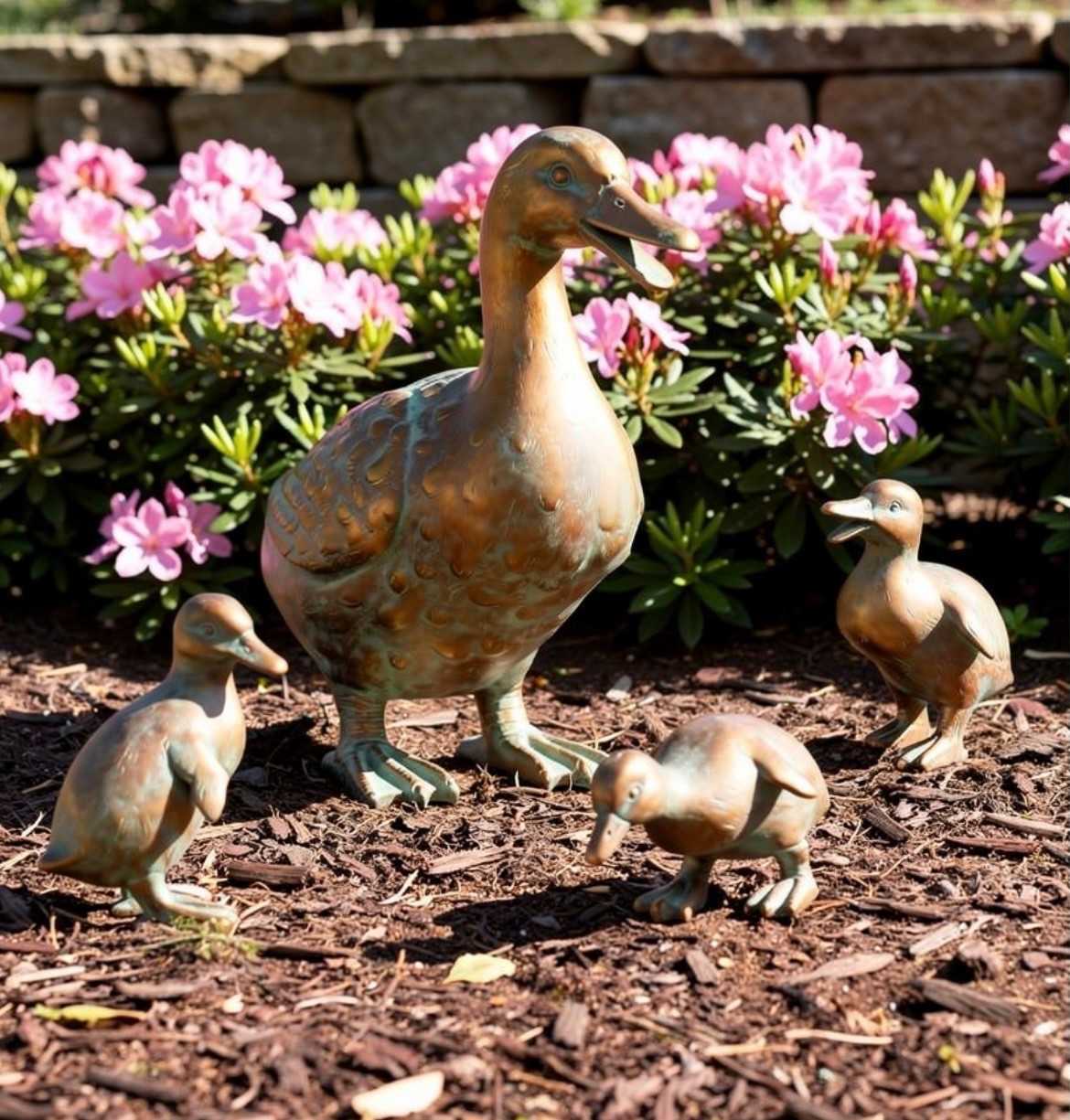 The cutest family of ducks, love the patina

#LTKSeasonal #LTKHome #LTKSaleAlert