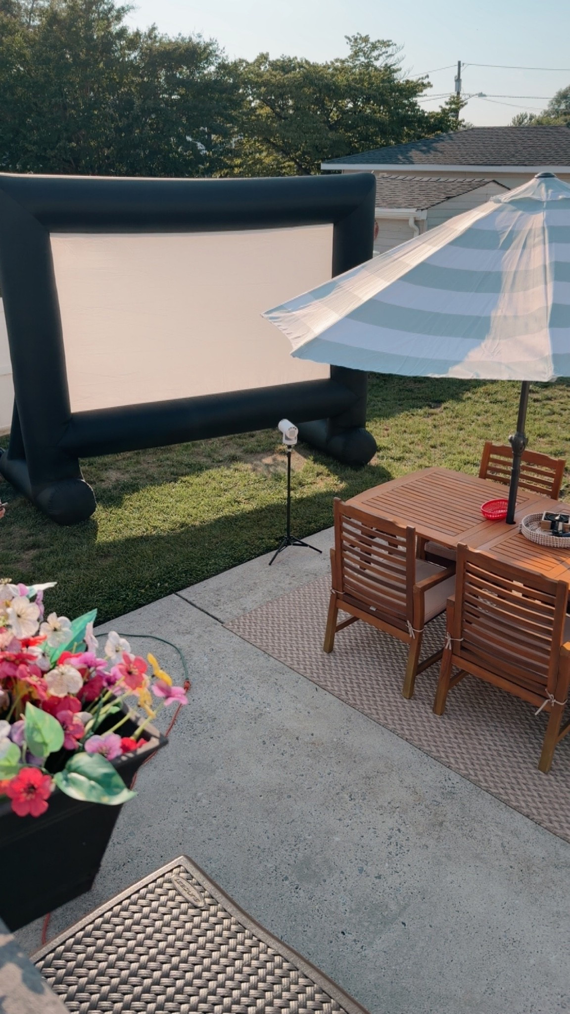 Highly recommend an inflatable projector screen for the best outdoor movie nights!

#LTKmomlife #LTKSeasonal #LTKHome