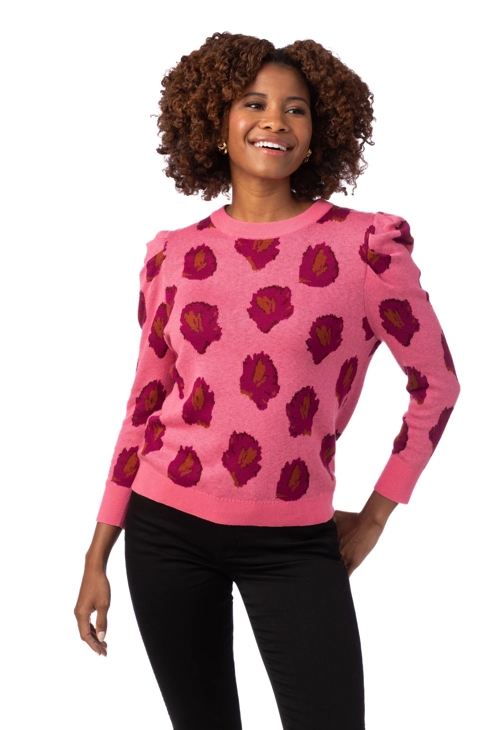 Bixby Sweater in Pink Bloom - CROSBY by Mollie Burch | CROSBY by Mollie Burch