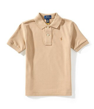 Polo Ralph Lauren Little Boys Short-Sleeve Iconic Mesh Polo Shirt | Dillard's | Dillard's