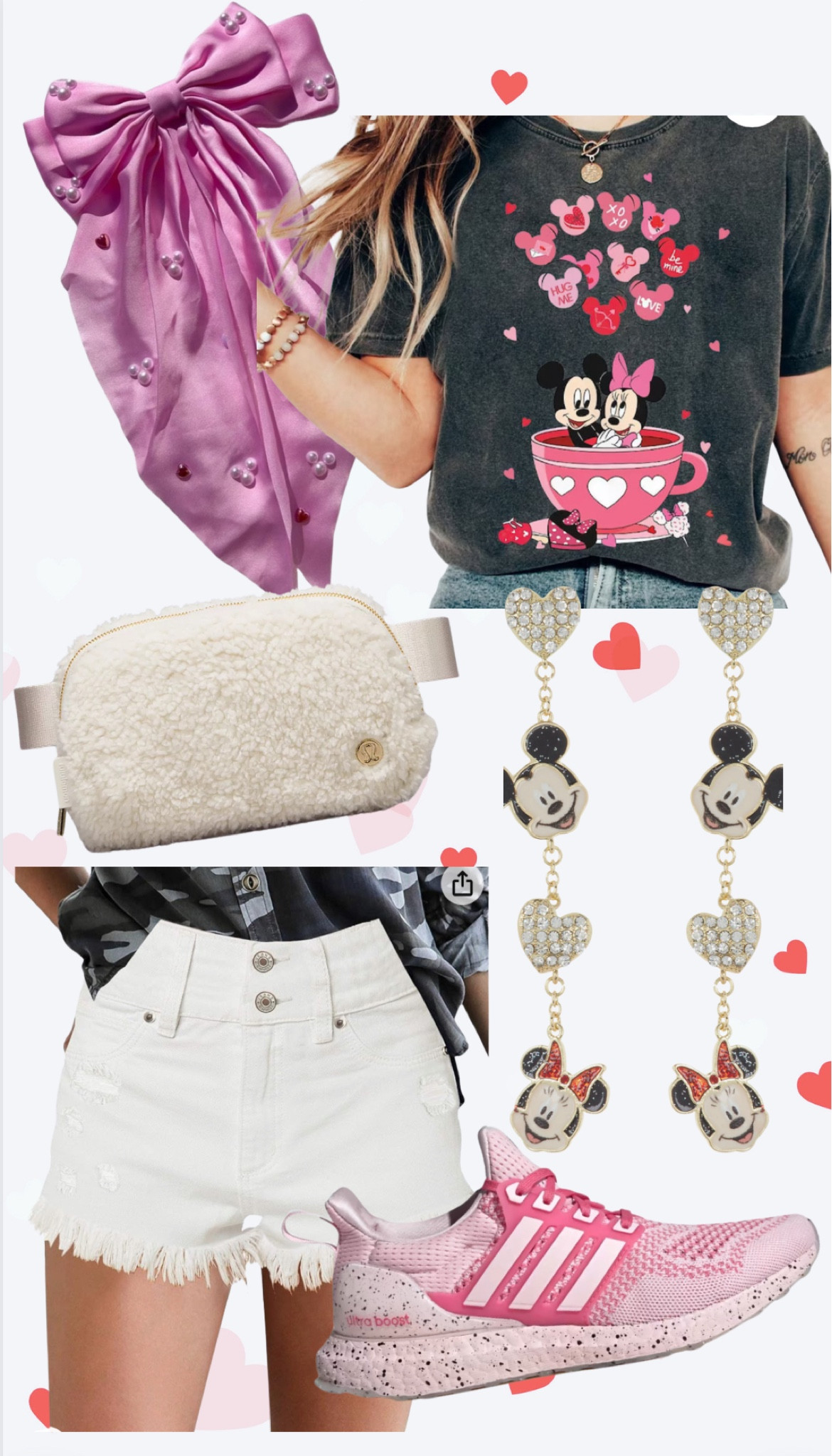 Disney Valentine’s look! Perfect for a day at the theme parks or just an inspired Disney love look for everyday. 


#LTKstyletip #LTKSeasonal #LTKfindsunder50