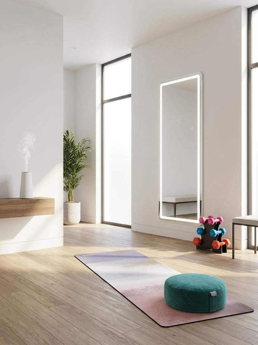 Creating a home gym + wellness space that actually makes me want to show up 🤍
Movement, recovery, and calm all in one place-this is my reset zone and my daily reminder to take care of my body. Slowly building it with pieces I love and use on repeat.
🔗 Everything I’m using is linked. 

 #LTKActive