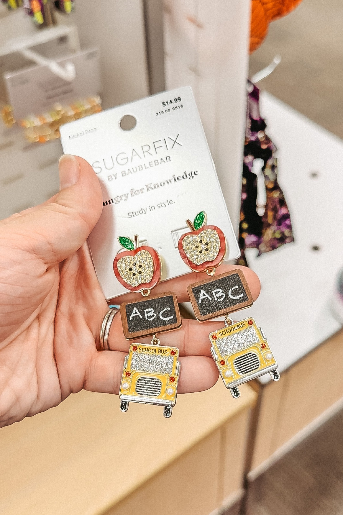 Sugarfix by BaubleBar - Hungry For Knowledge Back to School Earrings

#LTKGiftGuide #LTKstyletip #LTKSeasonal
