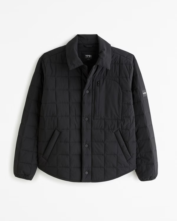 YPB Gym and Back Shirt Jacket | Abercrombie & Fitch (US)