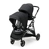 Graco Ready2Grow LX 2.0 Double Stroller Features Bench Seat and Standing Platform Options, Gotham | Amazon (US)