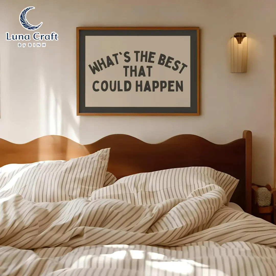 Whats The Best That Could Happen Print Gray Dopamine Decor Desk Decor Motivational Poster Corpora... | Etsy (US)