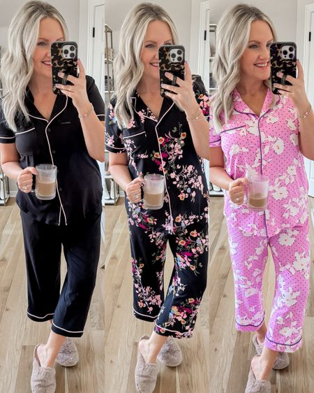 The softest pj sets from Walmart! Love these patterns and colors! I’m in size small, can size down.
#walmartpartner @walmartfashion #walmartfashion 

#LTKstyletip #LTKover40 #LTKfindsunder50