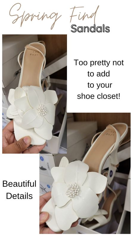 Beautiful sandals to add to the spring shoe closet!

#LTKSeasonal #LTKfindsunder50 #LTKshoecrush