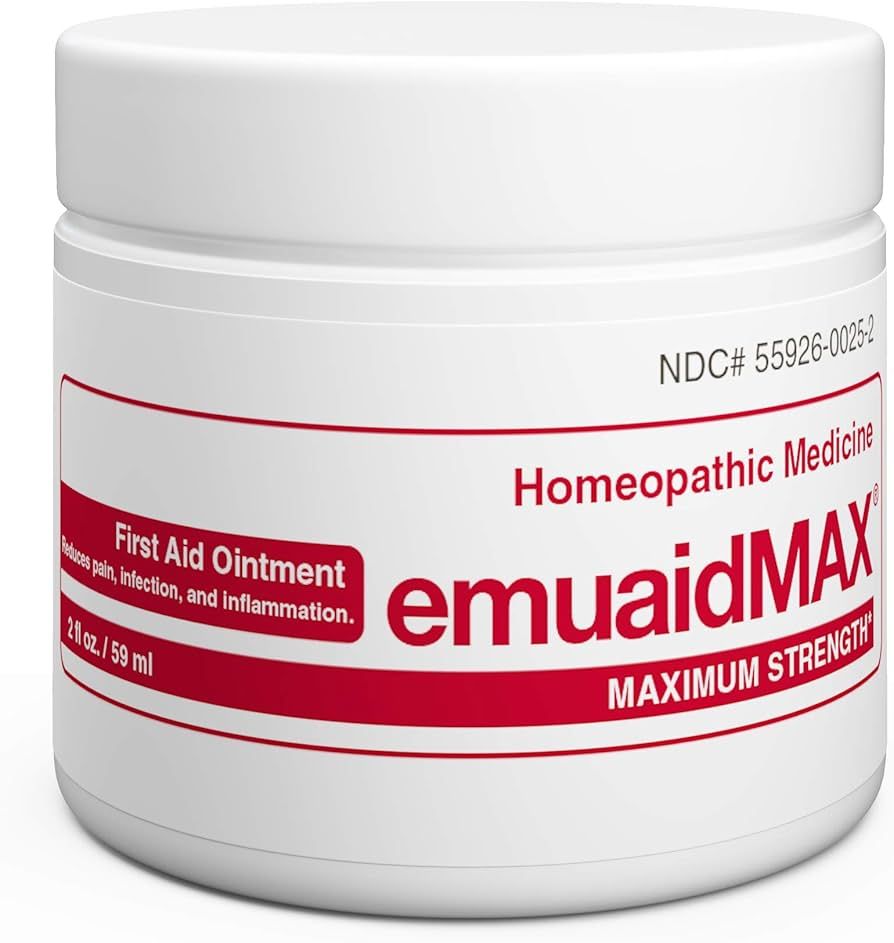 emuaid EMUAIDMAX Ointment 2oz - Eczema Cream. Maximum Strength Treatment. Use Max Strength for At... | Amazon (US)
