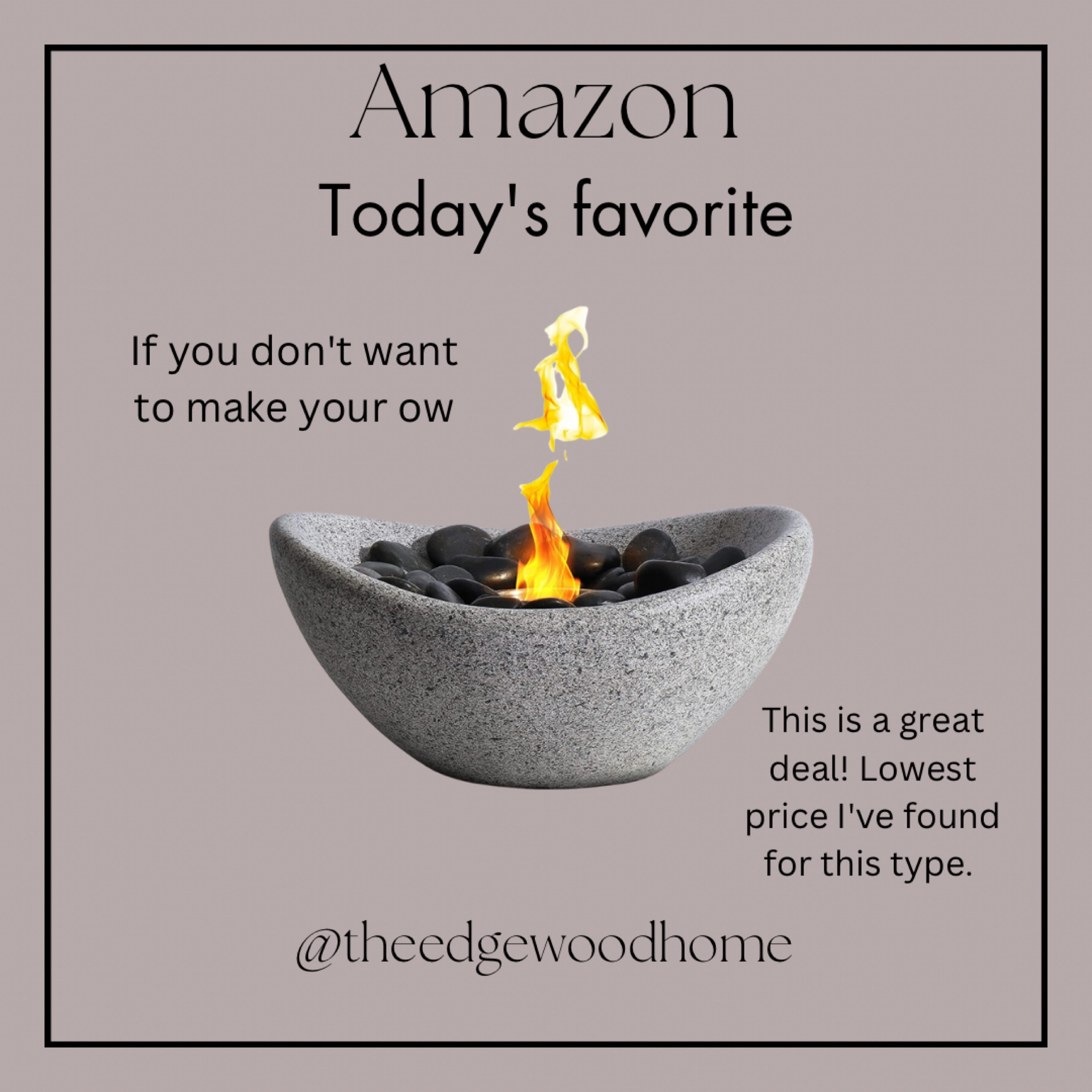 Fire bowl, fire pit bowl, Amazon finds, budget friendly, outdoor, patio, s’mores, dessert, home decor 

#LTKsalealert #LTKhome #LTKFind