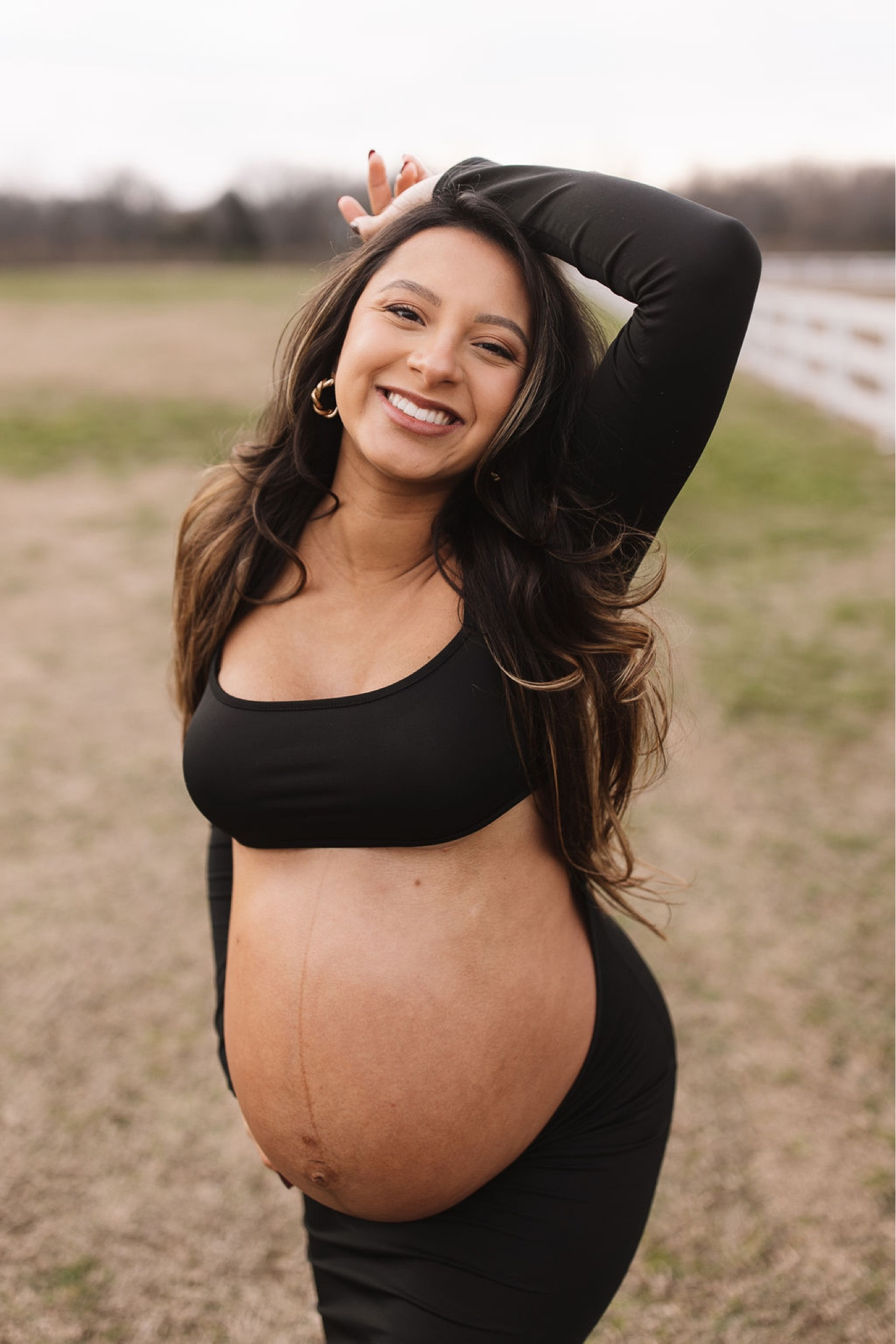 A moment for the front! 
Maternity , maternity photos outfit , bump , maternity dress , black maternity dress , Amazon maternity 

#LTKbaby #LTKbump #LTKunder50