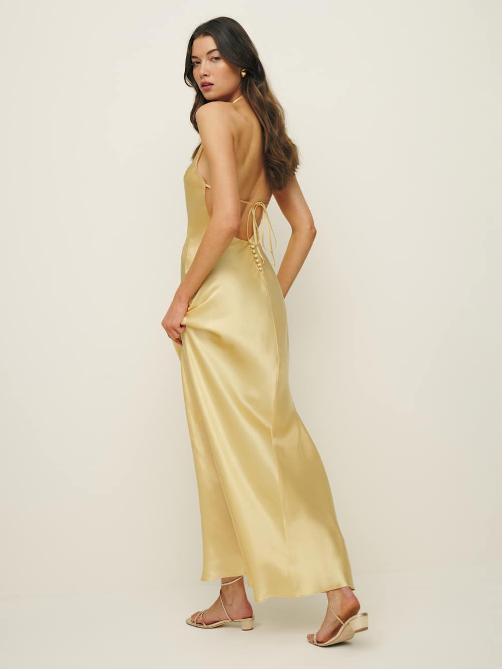 Jeany Silk Dress | Reformation (Global)