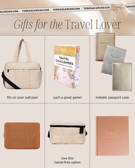 Gifts for the travel lover!

#LTKSeasonal #LTKHoliday #LTKGiftGuide