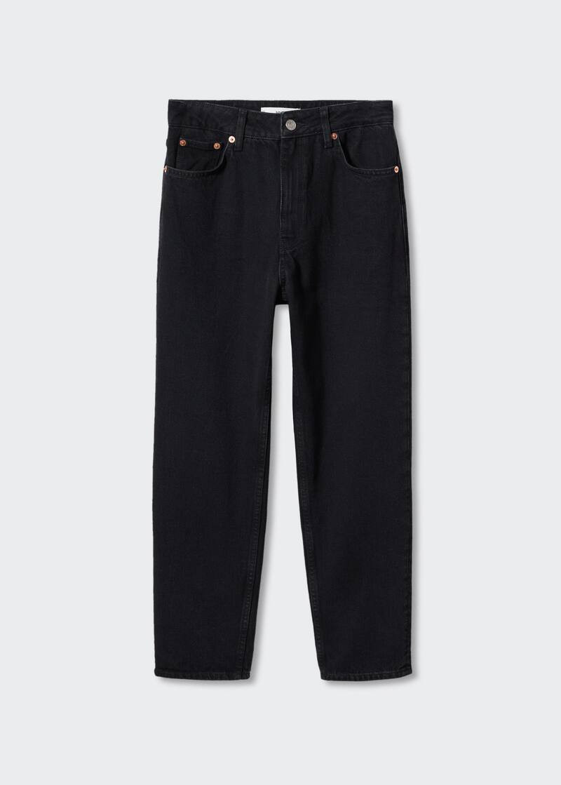 Mom high-waist jeans -  Women | Mango USA | MANGO (US)