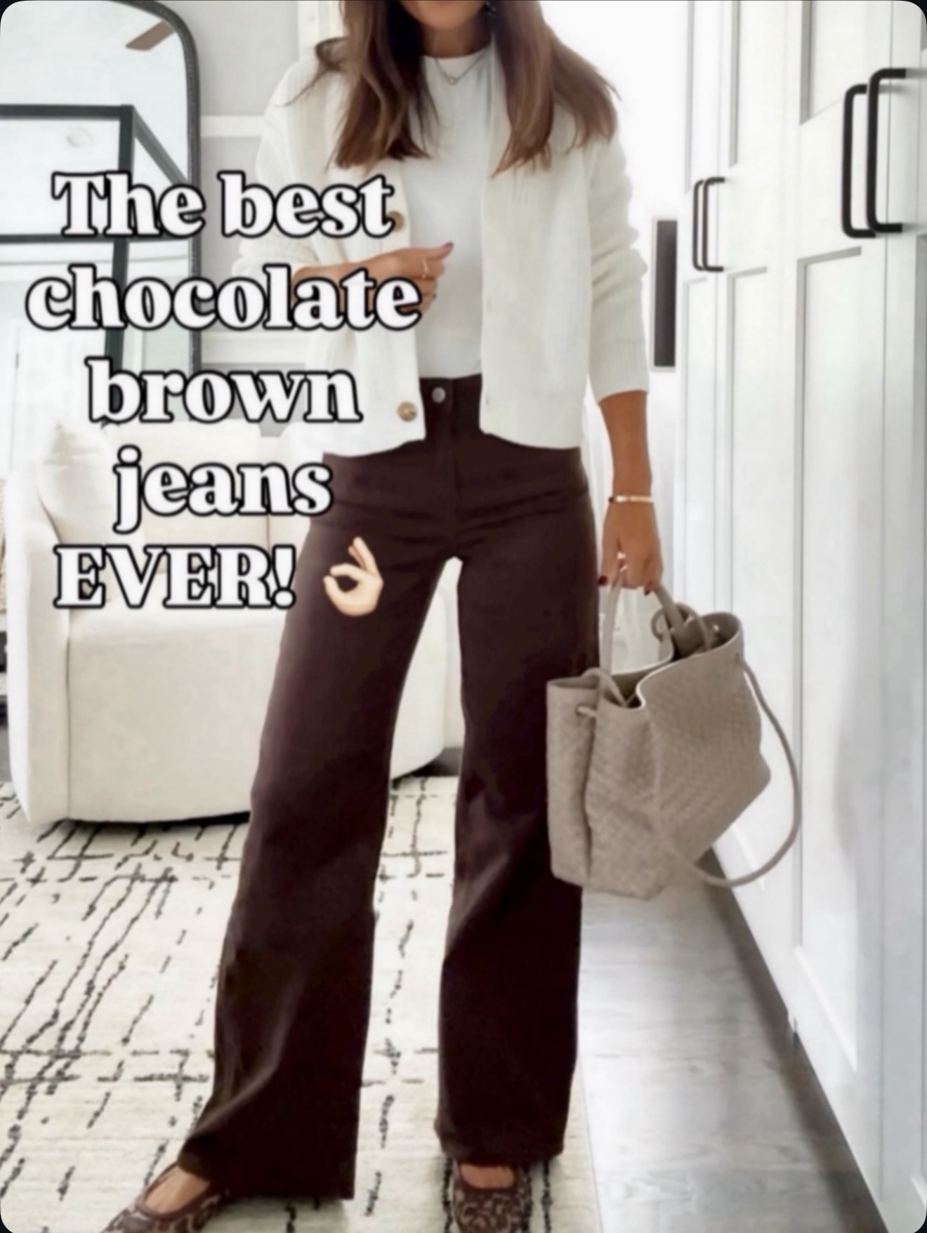 These chocolate brown jeans might be my best find yet 🤎 🔗⬇️

#LTKOver40 #LTKootd #LTKSeasonal