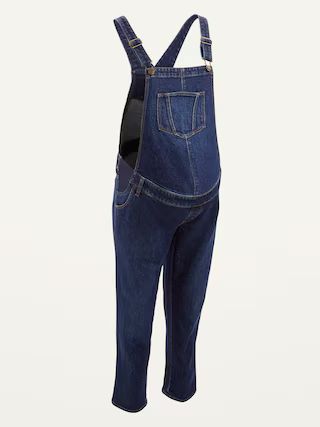 Maternity Side-Panel Jean Overalls | Old Navy (US)