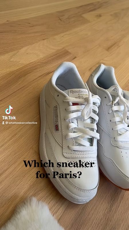 Decisions…..I like them both! #whowhatwear has recommended the court shoe & then i noticed the runner too! Sized up 1/2 sz in the court shoe.

#LTKstyletip #LTKeurope #LTKtravel