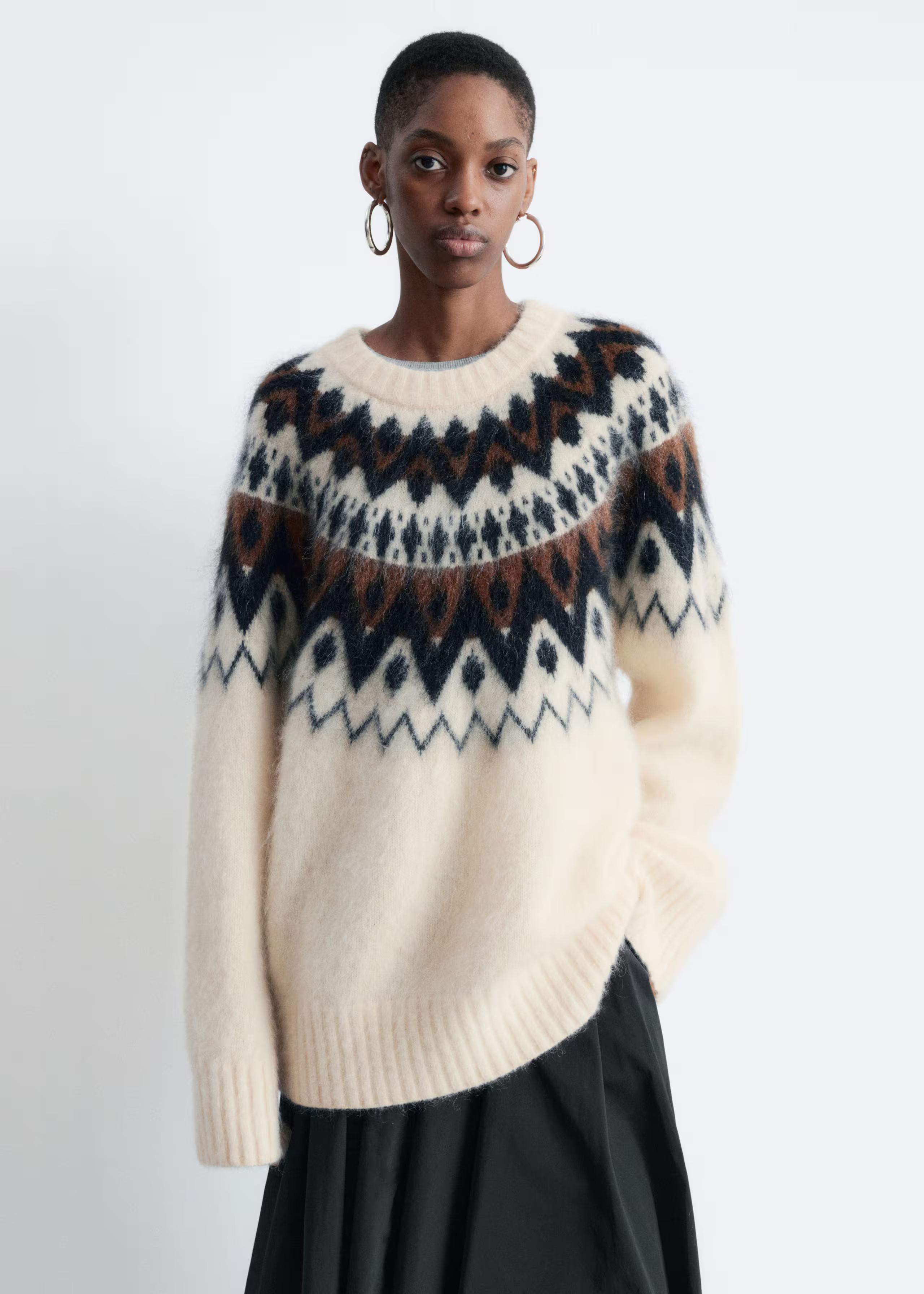 Oversized Mohair-Blend Jumper | & Other Stories UK