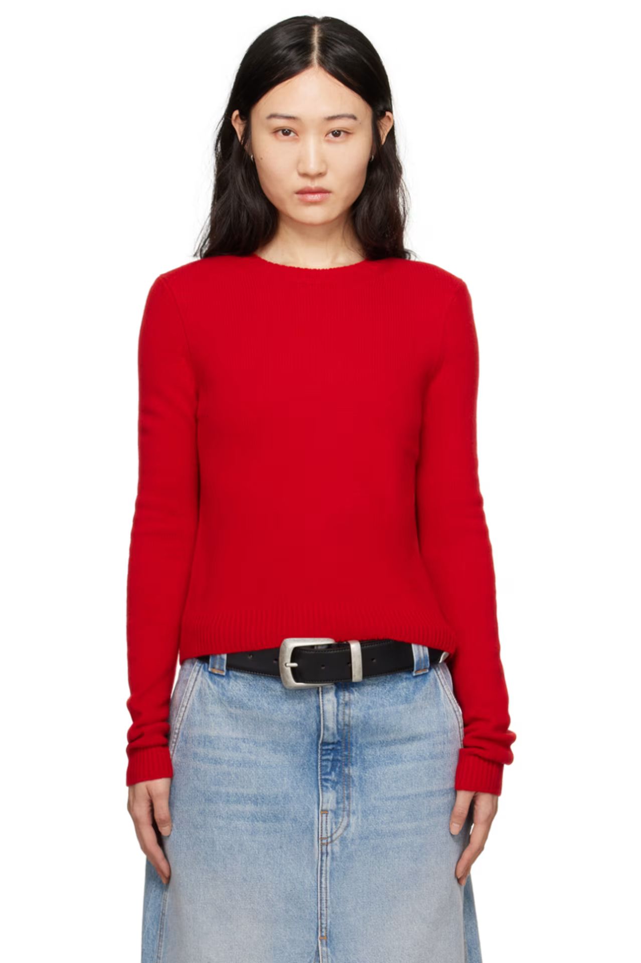 Red 'The Diletta' Sweater | SSENSE