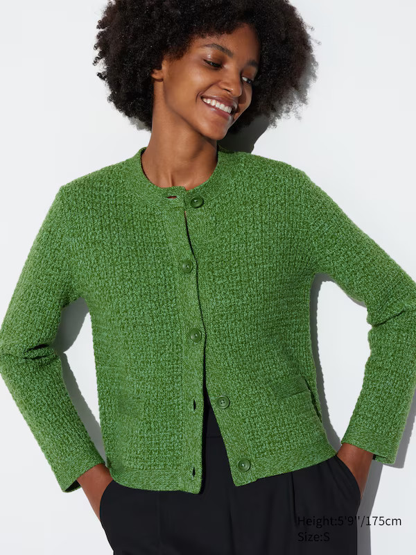 Women Knit Short Jacket | UNIQLO UK | UNIQLO (UK)