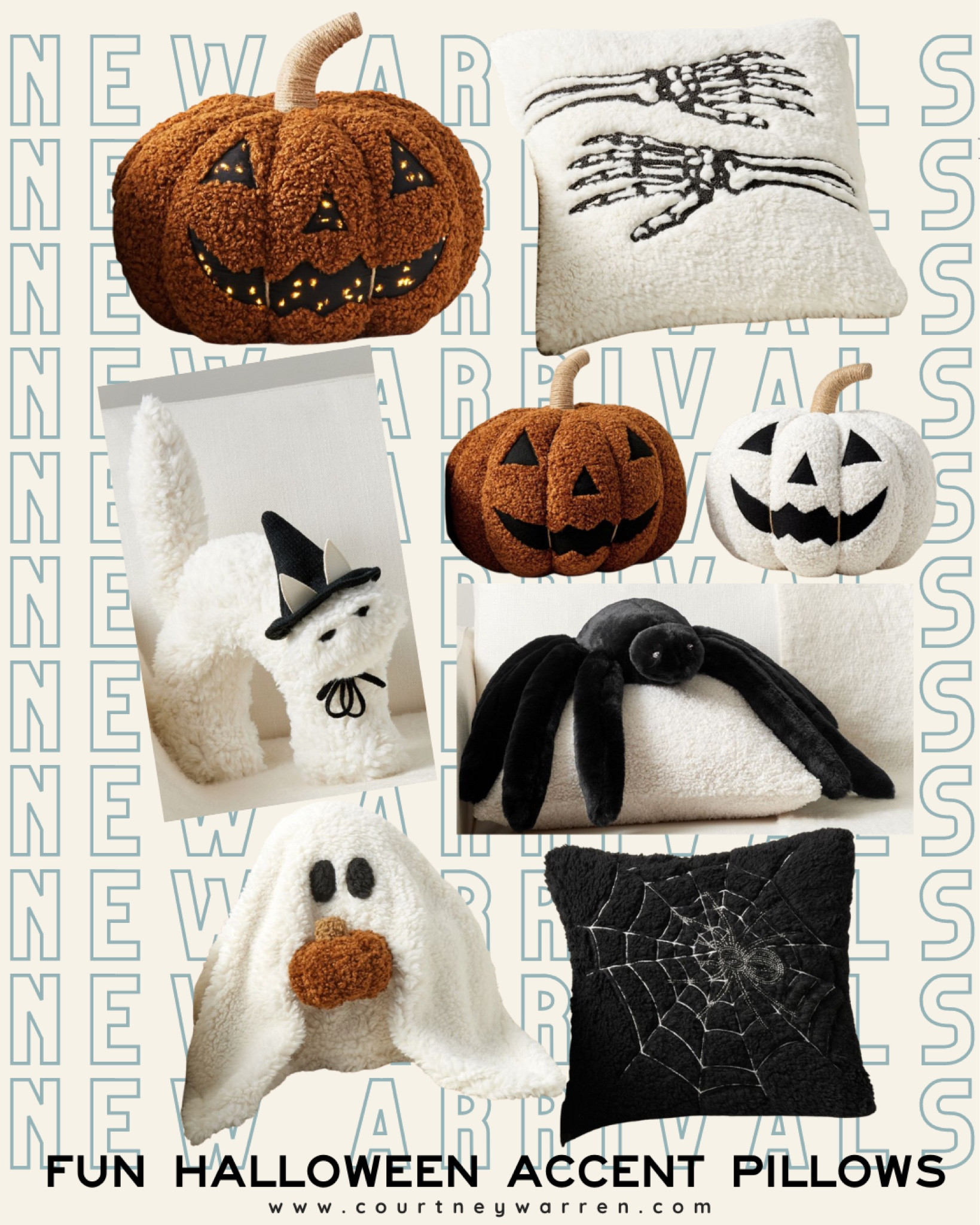 Pottery barn new arrivals for Halloween

Halloween, Halloween pillows, Halloween decor

#LTKhome #LTKfindsunder100 #LTKSeasonal