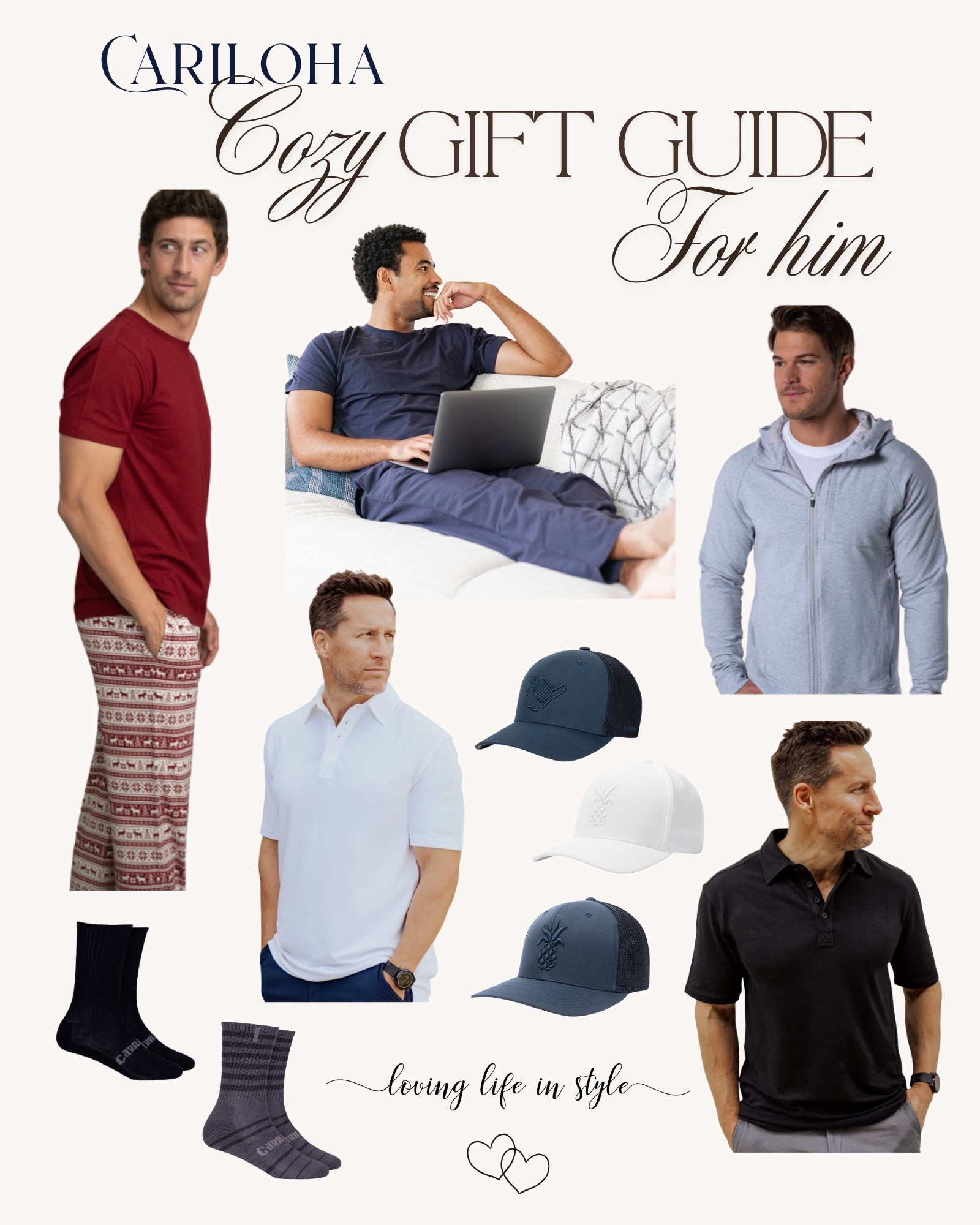 The coziest gifts for him, all from Cariloha! Made of the softest natural fibers, so luxurious and high quality. Use code REBECCA40 for 40% off! 

#LTKGiftGuide #LTKCyberWeek #LTKSaleAlert