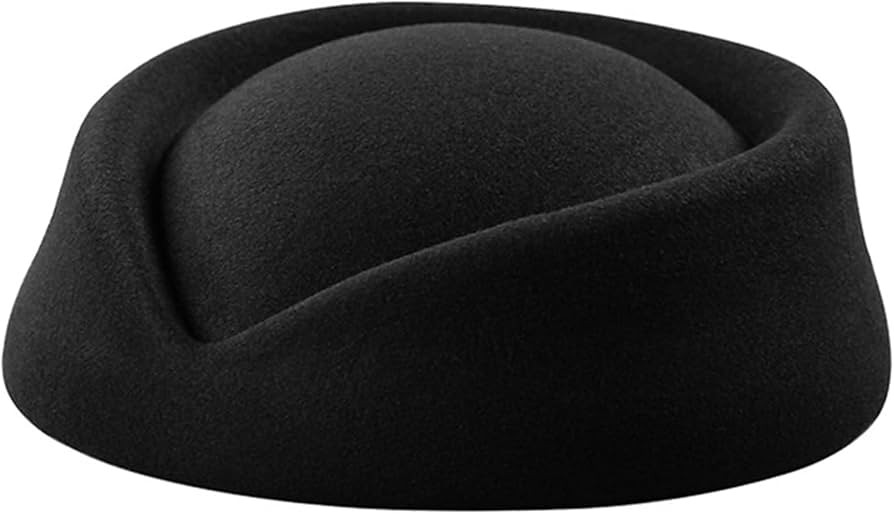 Solid Color Female Flight Attendant Hat Sweet Business Uniform Live Show Women Caps Hats Air Cosp... | Amazon (US)