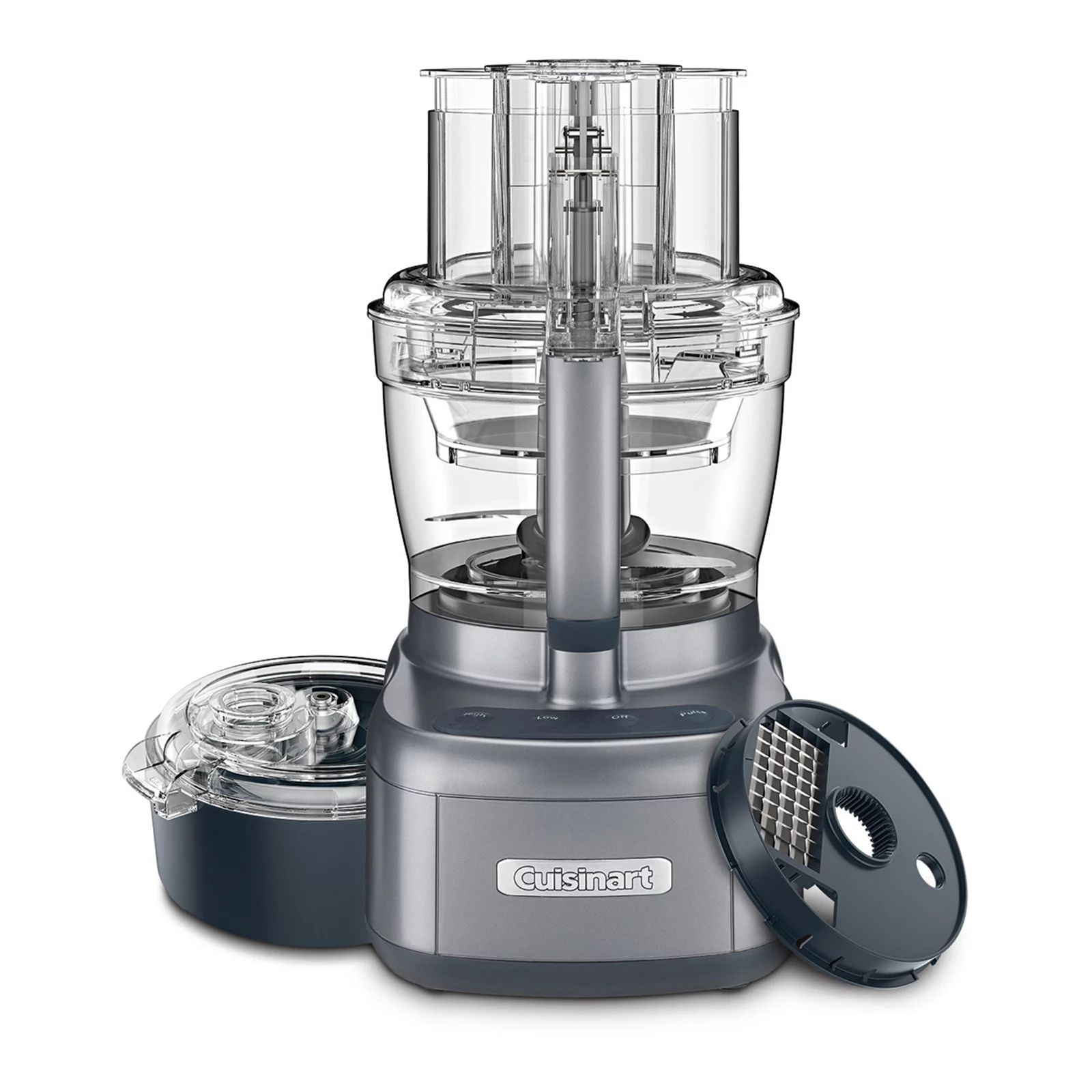Cuisinart Elemental 13-Cup Food Processor with Dicing Kit, Grey | Kohl's