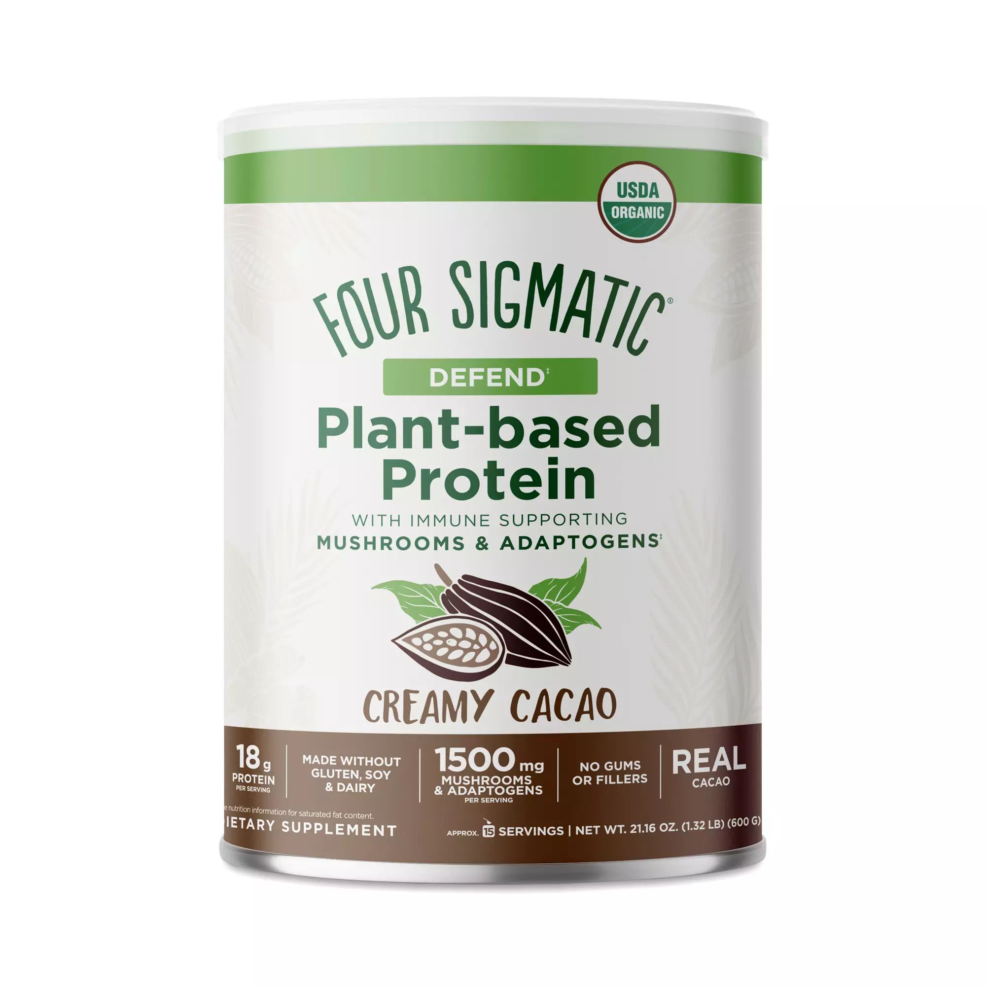 Plant-Based Protein with Superfoods, Creamy Cacao | Thrive Market