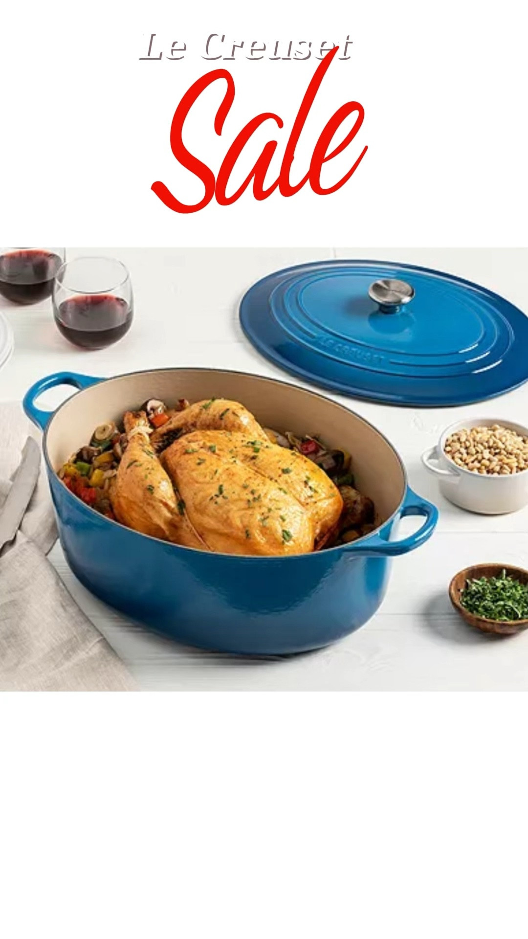 
I heard people are looking for my favorite brand of cook wear! Happy to help. 
It’s perfectly fine, and fun, to hunt for pieces over time by color, price, etc. 
Le Creuset 8-Qt. Enameled Cast Iron Signature Oval Dutch Oven
$299.99 (From $475.00)

The iconic Le Creuset Signature Oval Dutch Oven is indispensable in the kitchens of home cooks and professional chefs alike. 
* Expertly crafted from enameled cast iron, the everyday versatility of the Dutch Oven makes it ideal for everything from slow-cooking and braising to roasting, baking, frying and more.
Dimensions: 16.8" x 10.9" x 7.3"




#LTKHome #LTKSaleAlert #LTKSpringSale