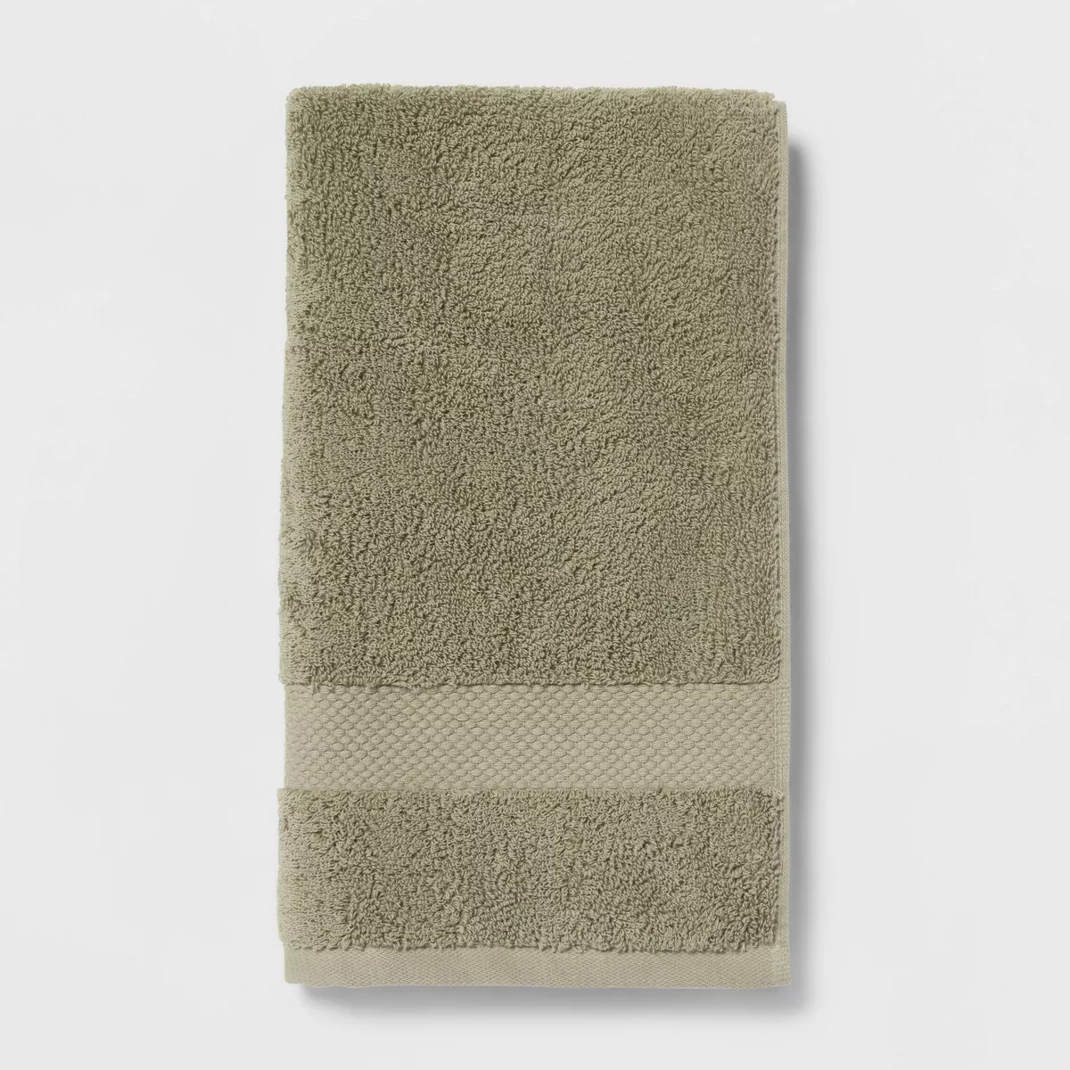 Performance Plus Hand Towel Light Green - Threshold\u2122: Cotton Terry, Fade-Resistant, 550 GSM,... | Target