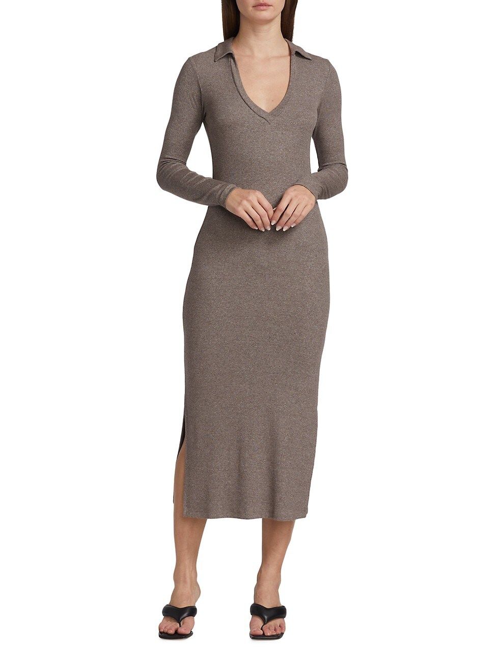 Niamh Rib-Knit Midi-Dress | Saks Fifth Avenue