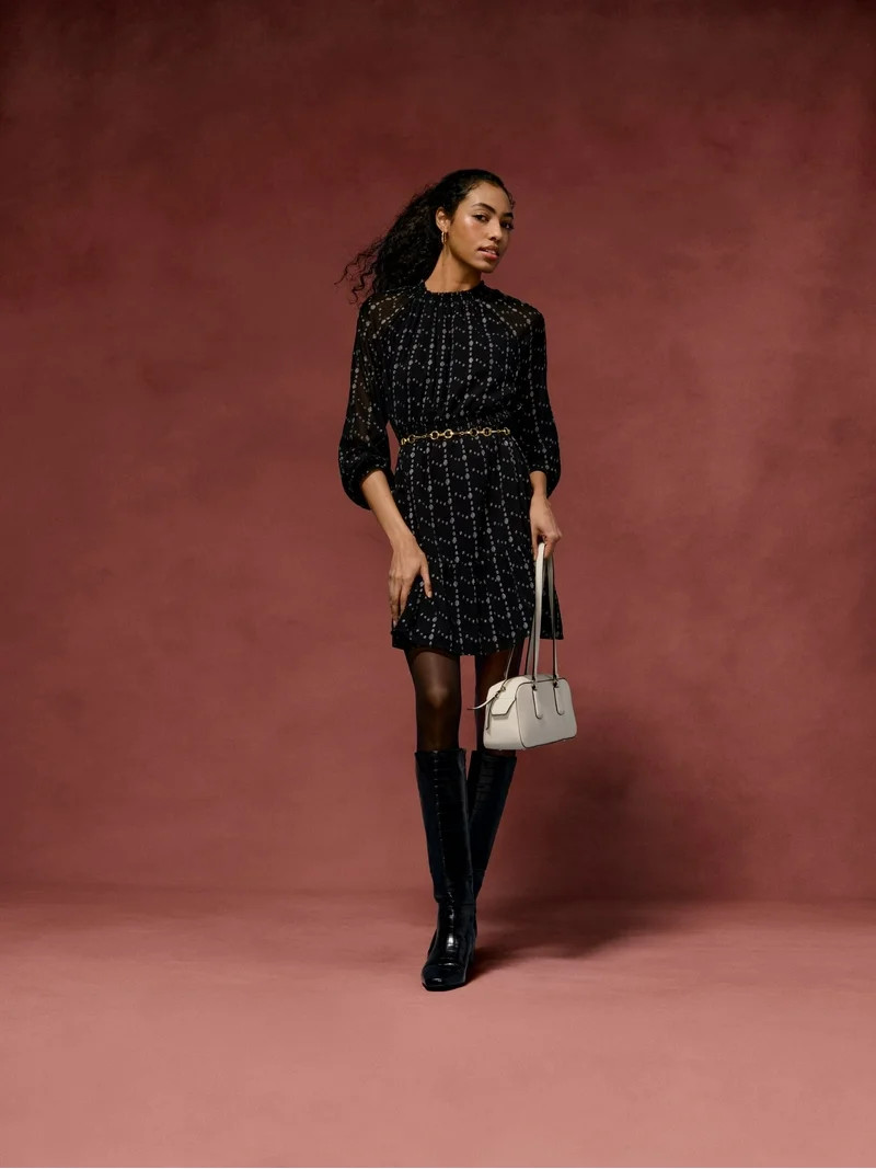 Scoop Women's Knee High Kitten Heel Boots (Wide Width Available) | Walmart (US)