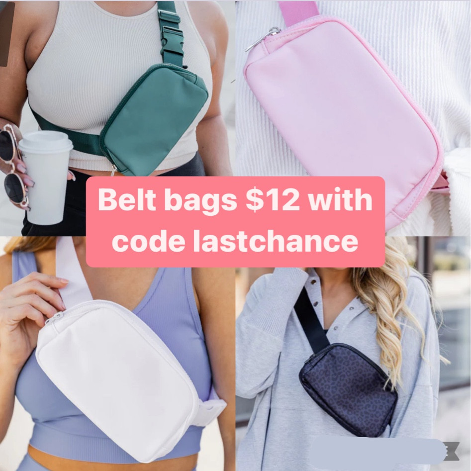 Pink Lily belt bags on Major sale for $12 #beltbag #teengift #giftsforher #giftguide 

#LTKitbag #LTKsalealert #LTKGiftGuide