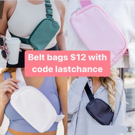 Pink Lily belt bags on Major sale for $12 #beltbag #teengift #giftsforher #giftguide 

#LTKitbag #LTKsalealert #LTKGiftGuide