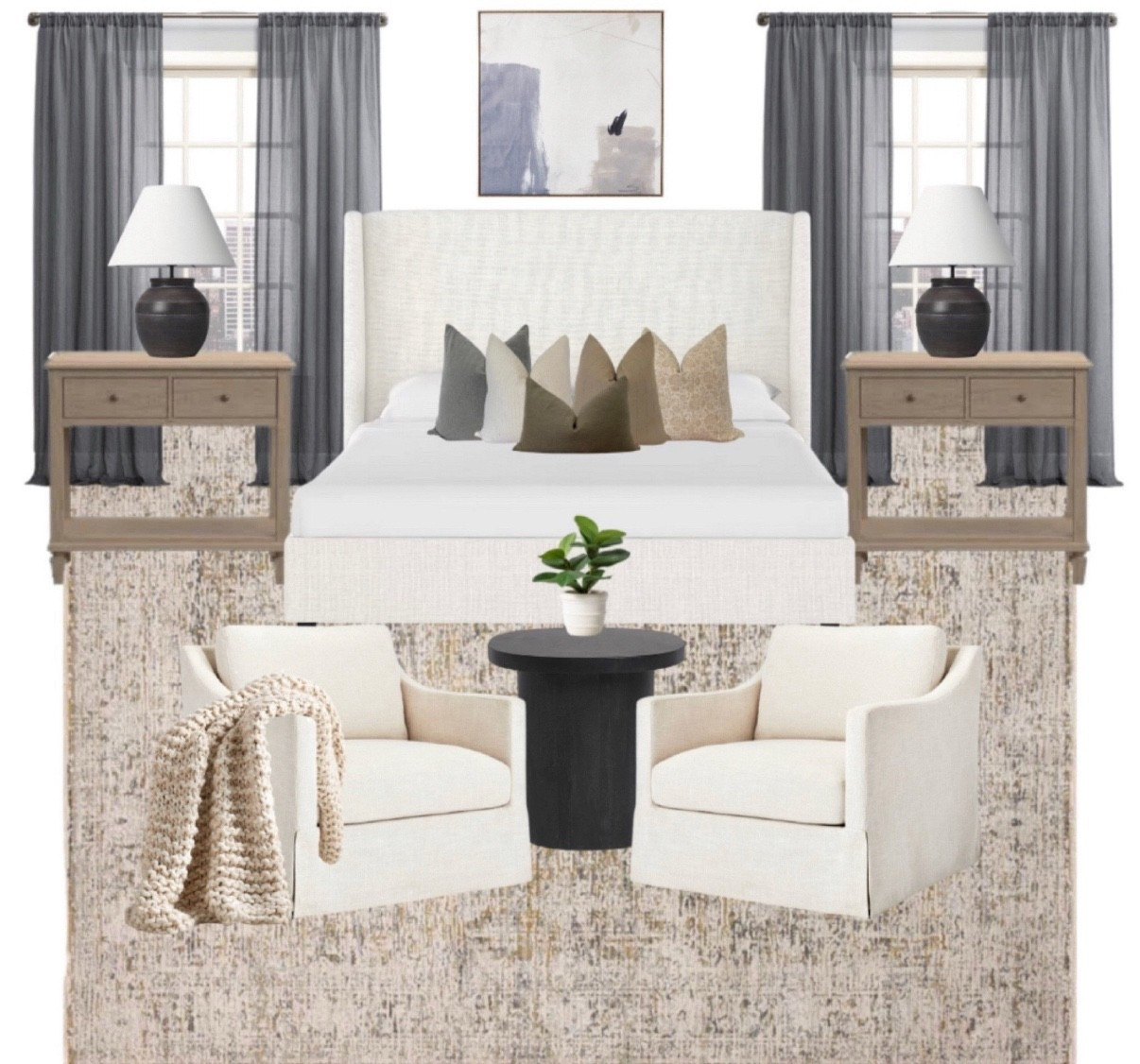 Master bedroom design

Mood board, master bedroom, primary bedroom, guest bedroom, bedroom seating, nightstands, bedroom lamps, bedroom rug 

#LTKFamily #LTKSaleAlert #LTKHome