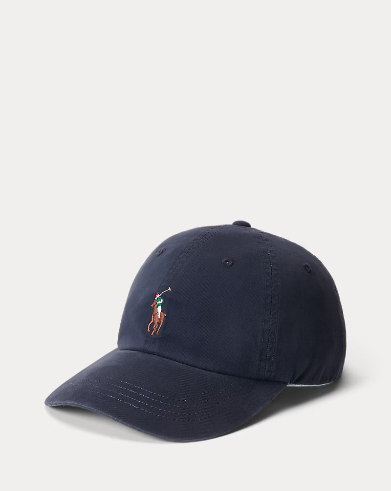 Stretch Cotton Twill Pony Ball Cap | Ralph Lauren (UK)