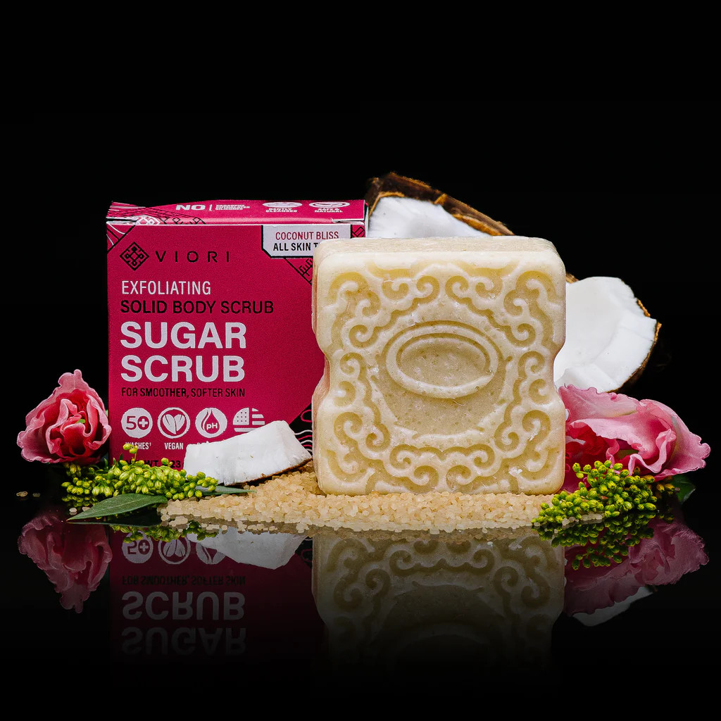 Sugar Scrub Bar | Coconut Bliss | Viori