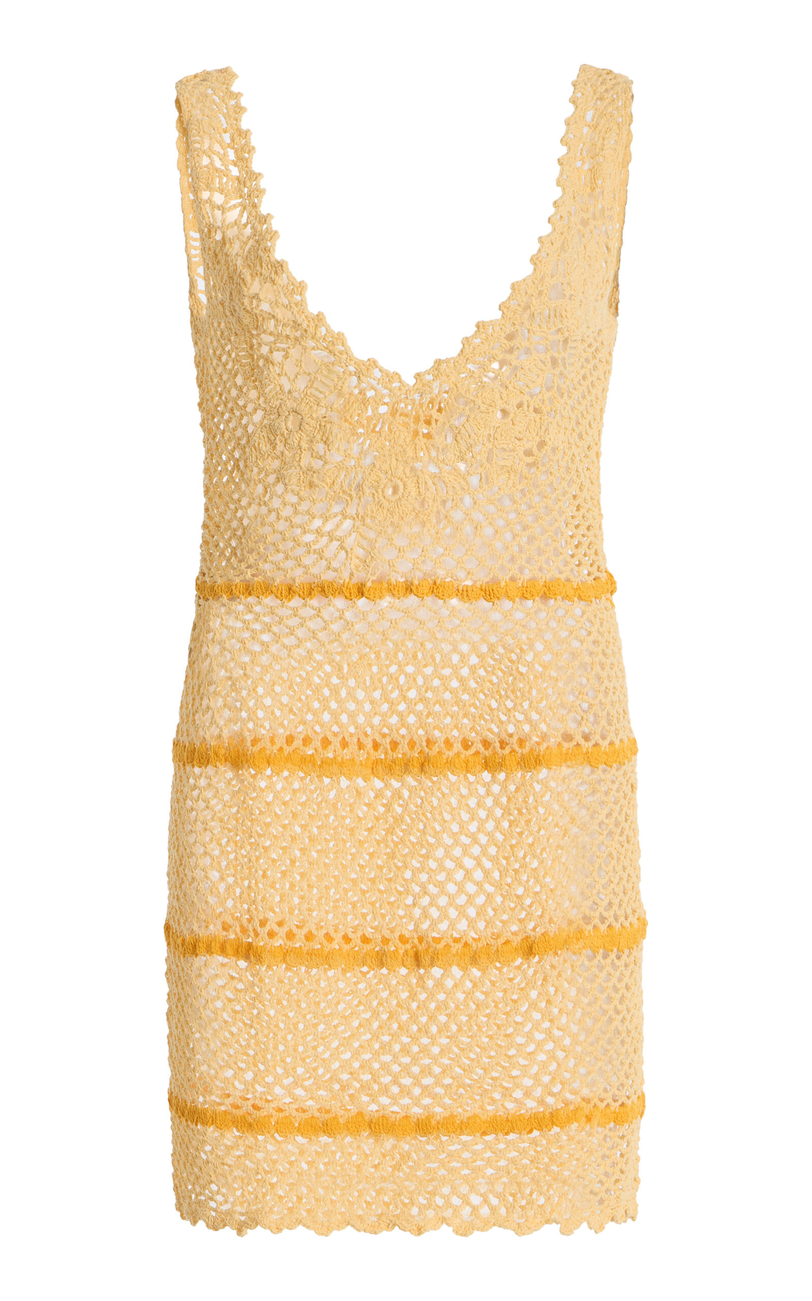 Exclusive Nata Crocheted Cotton Mini Dress | Moda Operandi (Global)
