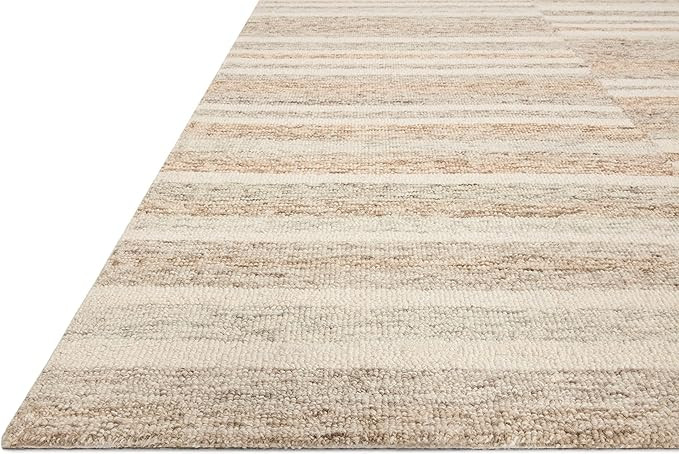 Loloi Chris Loves Julia x Chris Ivory/Clay 5'-0" x 7'-6" Area Rug | Amazon (US)