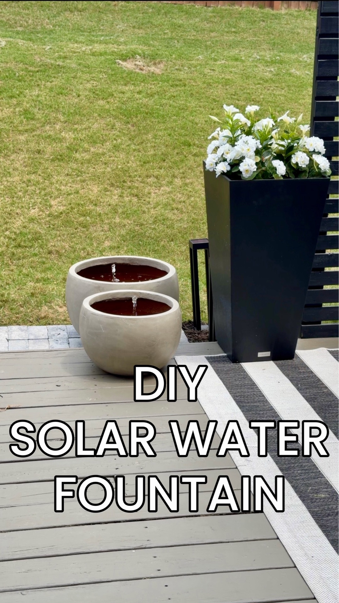 DIY SOLAR FOUNTAIN 
#founditonamazon #amazoninfluencer #amazon

#LTKHome #LTKSeasonal