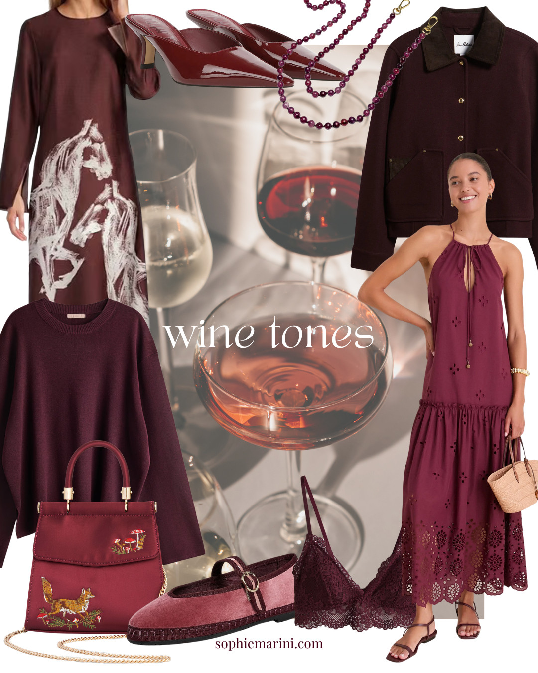 Wine tones are THE color story for fall and I'm obsessed 🍷🛒everything linked. Comment SHOP and I'll DM the details 💌

Burgundy satin, corduroy trim, velvet flats, and a beaded necklace that makes any outfit feel finished. There's something about deep burgundy that just feels like fall — rich, moody, and easy to wear head to toe or as one statement piece.

[wine tones fall fashion, burgundy outfit, fall color palette, burgundy satin tote, velvet mary jane flats]
#winetones #fallcolorpalette #falloutfitideas
 

 #LTKSeasonal