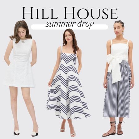 Hill House Home summer drop never disappoints! Classic looks and a lot of mother daughter/son + family matching 🤍